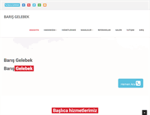 Tablet Screenshot of barisgelebek.com